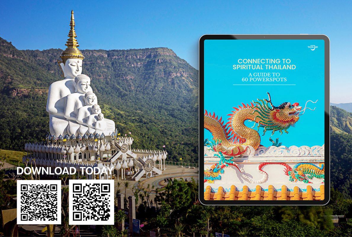 TAT  sponsors the e-book “Connecting to Spiritual Thailand: A Guide to 60 Powerspots”