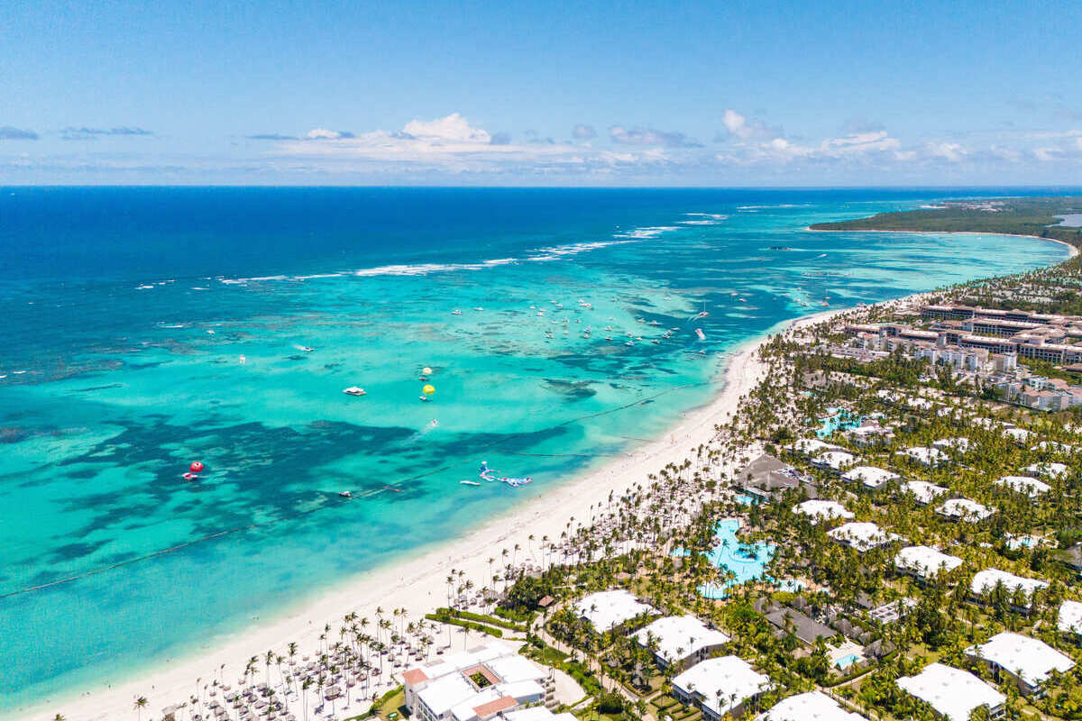 Aerial View Of Punta Cana, Dominican Republic